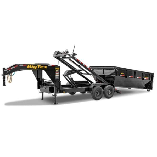 14RD_1-600x600-1.jpg Big Tex Roll-Off Gooseneck Dump Trailer | 14RD-14 - Image 1